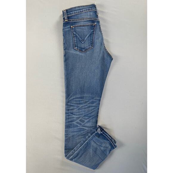 Hudson Riley Relaxed Straight Button Fly Lightweight Stretch Denim Jeans. 24 GUC - Picture 2 of 9